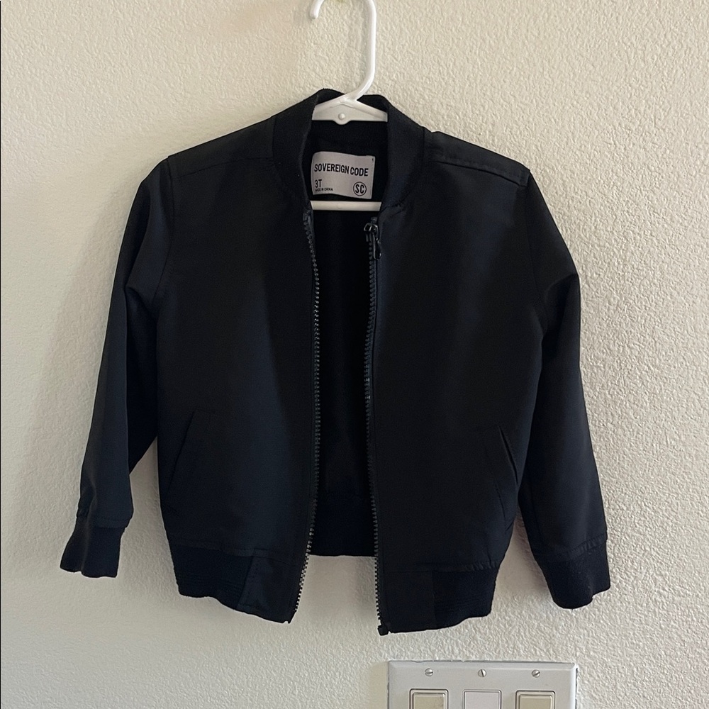 Sovereign Code Classic Black Kids Jacket